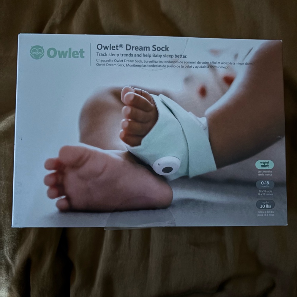 Owlet dream sock